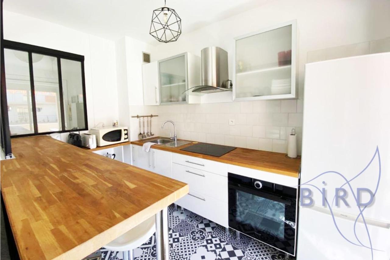 Bright Flat Near To The Beach & Harbor Saint-Laurent-du-Var Esterno foto